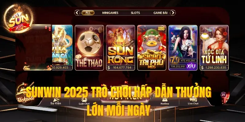 Trò chơi game bài được thiết kế đẹp mắt